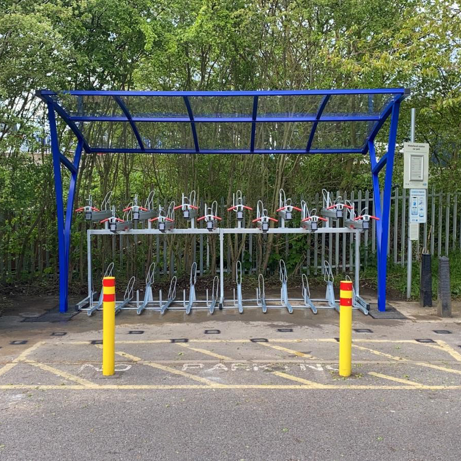 Waterbeach Station Cycle Parking